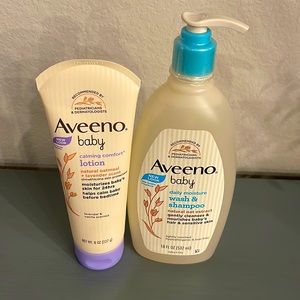 Aveeno baby shampoo & lotion
